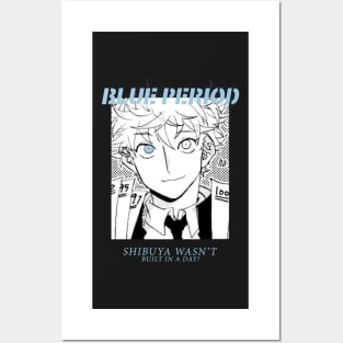 Blue Period ''SHIBUYA'' Manga Posters and Art